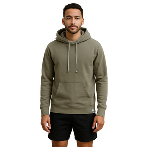 Reigning Champ  Men's Lightweight Terry Fleece Pullover Sage Hoodie MEDIUM